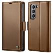 Samsung Galaxy S21 FE 5G CaseMe 023 Leather Case RFID Anti-theft Brown - 1