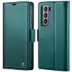 Samsung Galaxy S21 FE 5G CaseMe 023 RFID Leather Case - Pearly Blue - 1