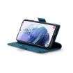 Samsung Galaxy S21 5G CaseMe 023 Butterfly Buckle RFID Leather Case Blue - 5