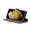 Samsung Galaxy S21 Ultra 5G CaseMe 023 Leather RFID Phone Case Brown - 5