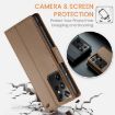 Samsung Galaxy S21 Ultra 5G CaseMe 023 Leather RFID Phone Case Brown - 6