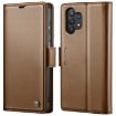 Samsung Galaxy A32/M32 5G CaseMe 023 Leather RFID Phone Case Brown - 1