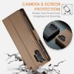 Samsung Galaxy A32/M32 5G CaseMe 023 Leather RFID Phone Case Brown - 3