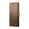 Samsung Galaxy A72 CaseMe 023 Butterfly Buckle RFID Leather Case Brown - 2
