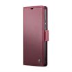 Samsung Galaxy A72 CaseMe 023 Leather Phone Case, Wine Red, RFID Secure - 2