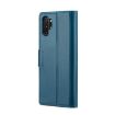 Samsung Galaxy Note10+ CaseMe 023 Butterfly Buckle RFID Leather Case Blue - 3