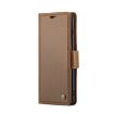 Samsung Galaxy S10 CaseMe 023 Butterfly Buckle RFID Leather Case Brown - 2
