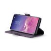 Samsung Galaxy S10 CaseMe 023 Butterfly Buckle RFID Leather Case Purple - 5