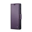 Samsung Galaxy S10+ CaseMe 023 Butterfly Buckle RFID Leather Case Purple - 2