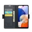 Samsung Galaxy A14 CaseMe 023 Butterfly Buckle RFID Leather Case Black - 4