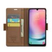 Samsung Galaxy A24 4G CaseMe 023 Leather Phone Case Brown RFID Anti-theft - 4