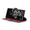 Samsung Galaxy S20 Ultra CaseMe 023 Butterfly Buckle Leather Case (Wine Red) - 5