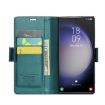 Samsung Galaxy S24 Ultra CaseMe 023 Butterfly Leather Case Pearly Blue - 4