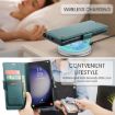 Samsung Galaxy S24 Ultra CaseMe 023 Butterfly Leather Case Pearly Blue - 7