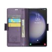 Samsung Galaxy S24 Ultra CaseMe 023 Butterfly Leather Case - Pearly Purple - 4