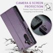 Samsung Galaxy A25 5G CaseMe 023 Butterfly Leather Case Pearly Purple - 6