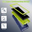 TCL Tab 8 LE/WiFi Silicone Hybrid Case with Holder - Navy Blue Olivine - 4