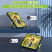 TCL Tab 8 LE/WiFi Silicone Hybrid Case with Holder - Navy Blue Olivine - 6