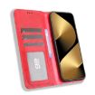 Huawei Pura 80 Pro/Pro+ 5G Red Leather Magnetic Buckle Phone Case - 4