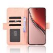 Realme P3 Ultra 5G Pink Leather Phone Case with Card Slots - 6