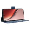 Realme P3 Ultra 5G Blue Leather Phone Case with Card Slots - 7