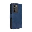 Realme C71 4G Blue Leather Phone Case with Card Slots - Calf Texture - 3