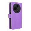 TCL 605/60 SE Purple Diamond Texture Leather Phone Case - 3