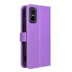 Infinix GT 30 Pro 5G Purple Diamond Texture Leather Phone Case - 3