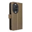 Huawei nova 14 Ultra 5G Brown Diamond Texture Leather Phone Case - 3