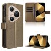Huawei Pura 80 Pro 5G/80 Pro+ 5G Brown Leather Phone Case - 1