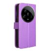 Xiaomi 14 Ultra Purple Diamond Texture Leather Phone Case - 3