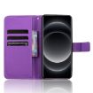 Xiaomi 14 Ultra Purple Diamond Texture Leather Phone Case - 4