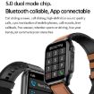TK12 1.96" IP67 Waterproof Smart Watch with ECG, Bluetooth Call, Black - 8