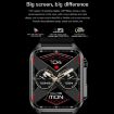 TK12 1.96" IP67 Waterproof Smart Watch with ECG, Bluetooth Call, Blue - 4