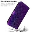 Infinix Hot 50 Pro 4G Purple Leather Phone Case with Magnetic Buckle - 7