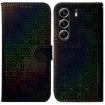 Tecno Camon 40 Pro 4G Black Magnetic Leather Phone Case - 1