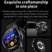 TK22 Smart Watch - 1.39" IP67 Waterproof, ECG/Blood Sugar, Blue Band - 5