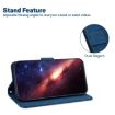 Infinix Hot 50 Pro 4G Blue Geometric Embossed Leather Phone Case - 6