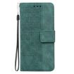 Infinix Hot 50 Pro 4G Green Geometric Embossed Leather Phone Case - 3