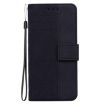 Infinix Hot 50 Pro+ 4G Black Geometric Embossed Leather Case - 3