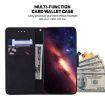 Infinix Hot 50 Pro+ 4G Black Geometric Embossed Leather Case - 5