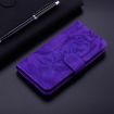 Infinix Hot 50 Pro 4G Flip Leather Case - Tiger Embossing, Purple - 2