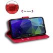 Infinix Hot 50 Pro+ 4G Red Tiger Embossing Flip Leather Phone Case - 6