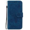 Infinix Note 50 Pro+ Blue Butterfly Rose Embossed Leather Phone Case - 3