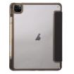 iPad Pro 13 2024 Clear Acrylic 3-Fold Leather Case - Black - 3
