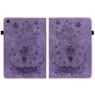 Samsung Galaxy Tab A7 10.4 2020 T500 Butterfly Rose Leather Case Purple - 2