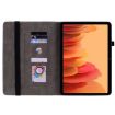 Samsung Galaxy Tab A7 10.4 2020 T500 Butterfly Rose Leather Case Red - 5
