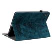Samsung Galaxy Tab 9+ Dark Blue Butterfly Rose Leather Case - 5