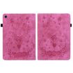 Samsung Galaxy Tab S5e T720/T725 Butterfly Rose Leather Case Rose Red - 2