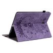 Samsung Galaxy Tab S4 10.5 SM-T830 Purple Butterfly Rose Leather Case - 5